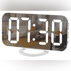 Digital LED Mirror Clock